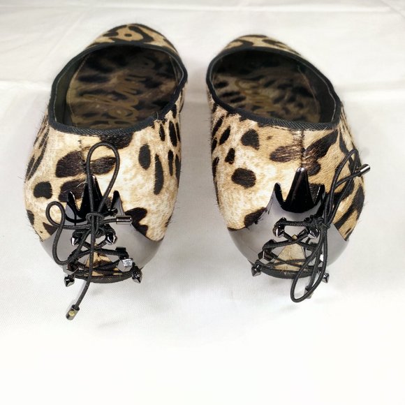 Sam Edelman Joya Leopard Print Flat Shoes Size 8M - Picture 3 of 12
